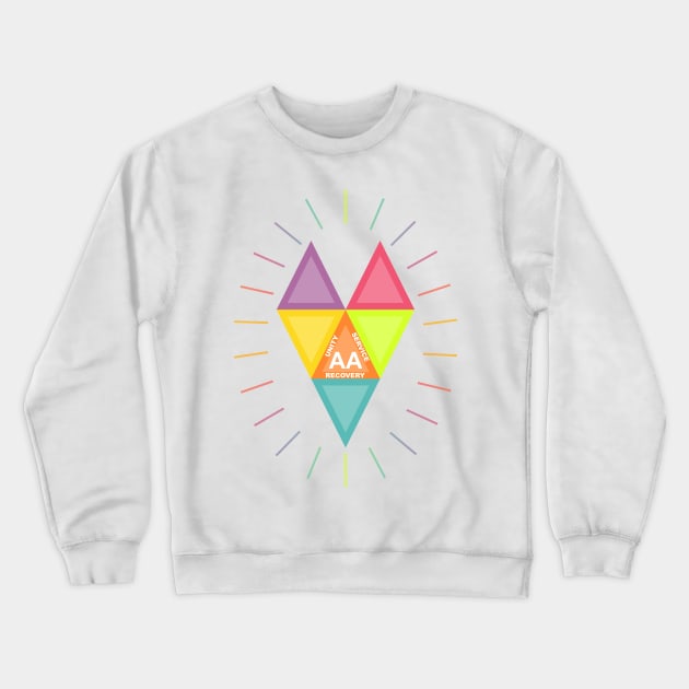 Unity Heart Crewneck Sweatshirt by saraink